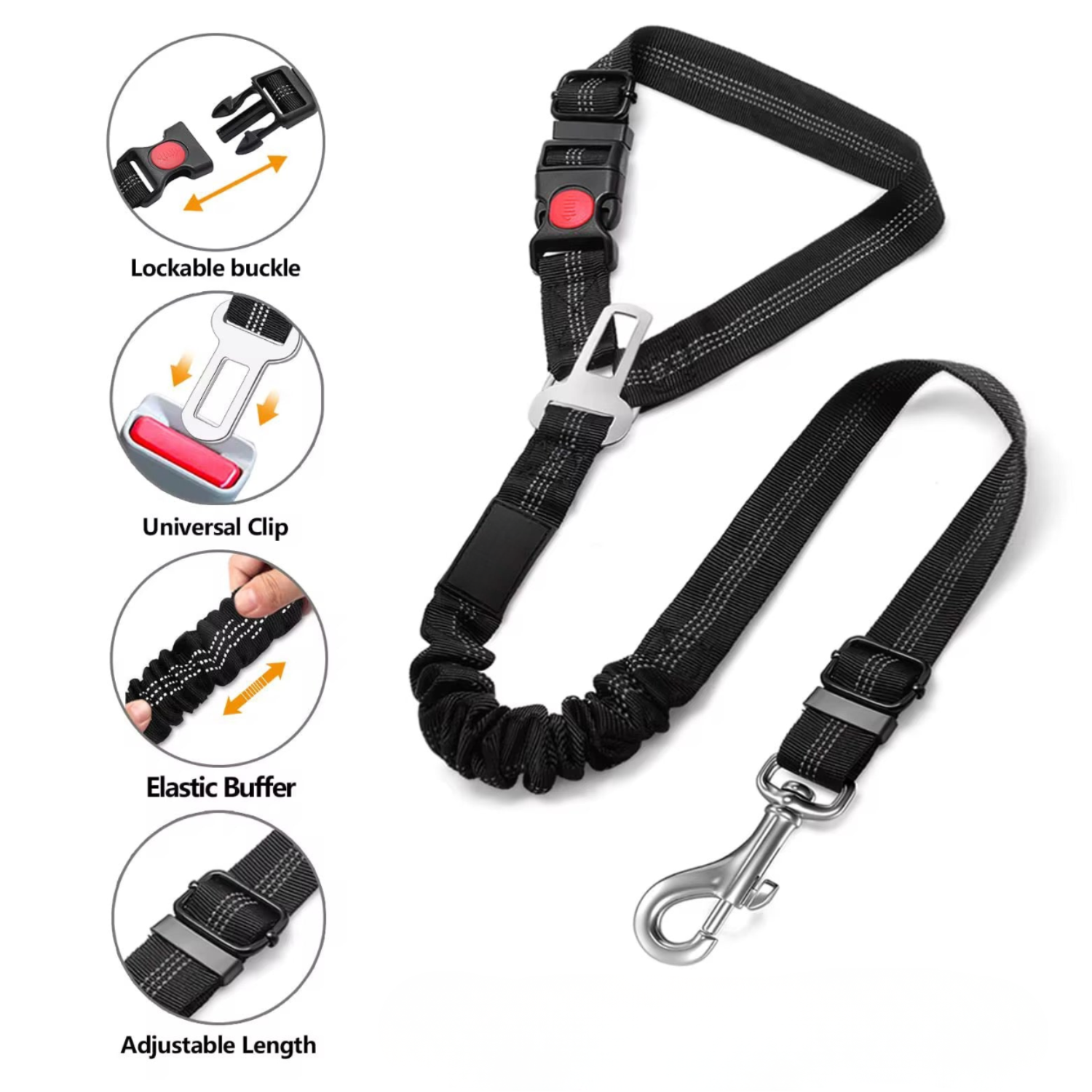 Car Seatbelt 2-in-1 - DOG GO