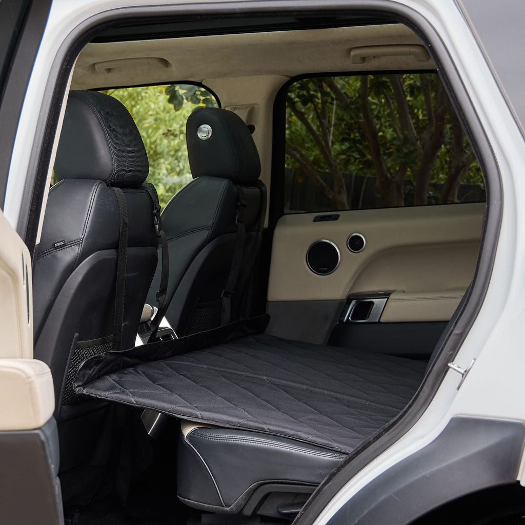 Car Seat Cover & Backseat Extender (Light Cover | Platform Style) - DOG GO