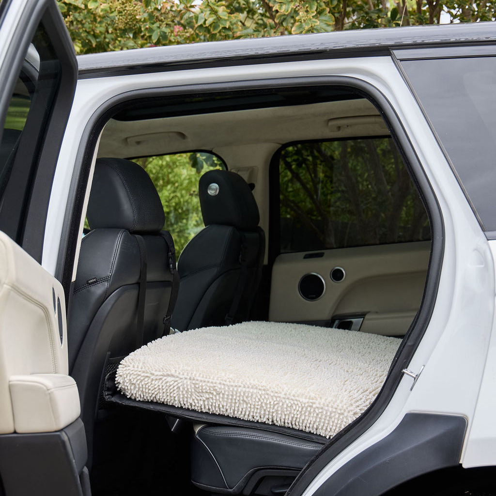 Car Seat Cover & Backseat Extender (Light Cover | Platform Style) - DOG GO