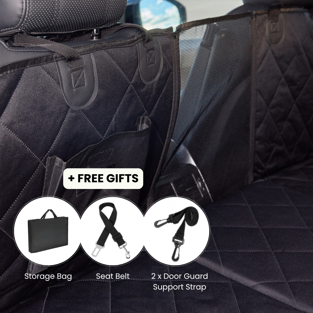 Car Seat Cover & Backseat Extender (Full Cover | Hammock Style)