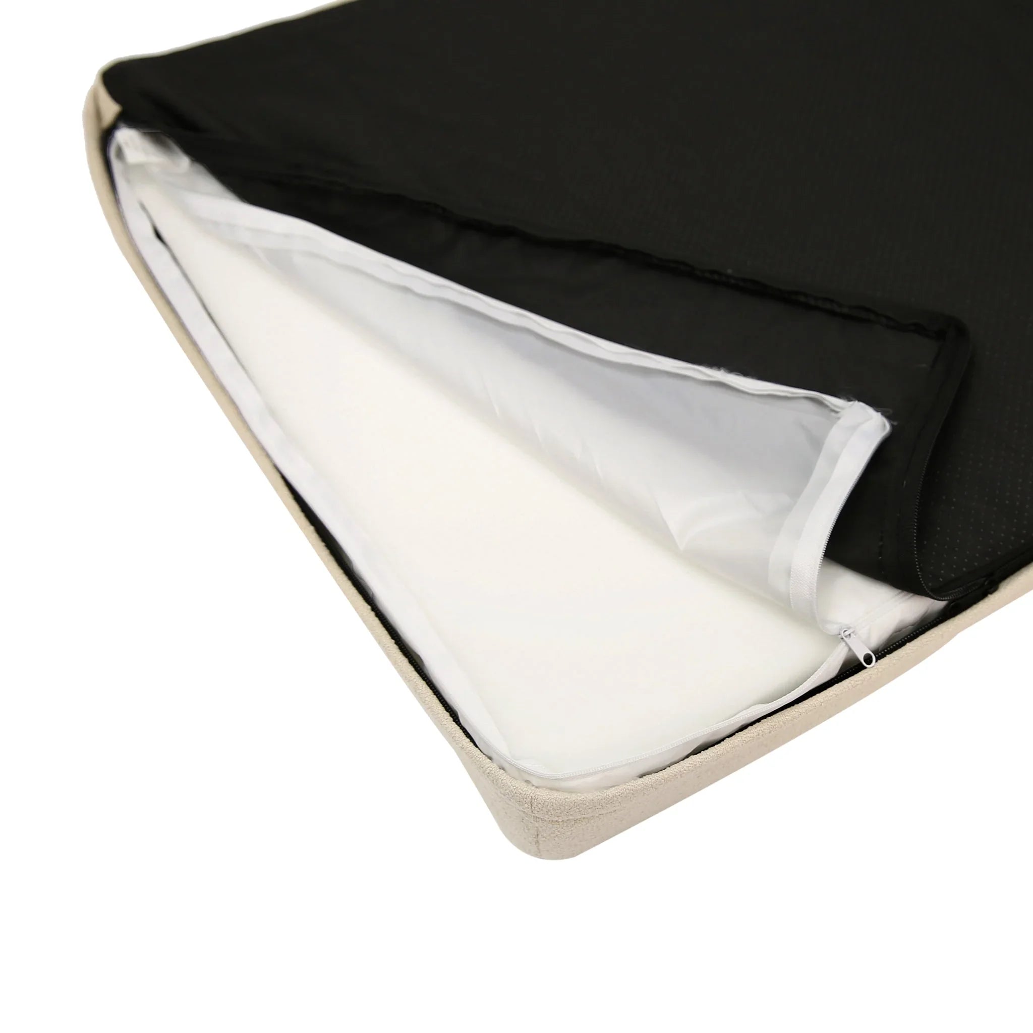 Orthopedic Dog Car Bed with Memory Foam and Waterproof Liner