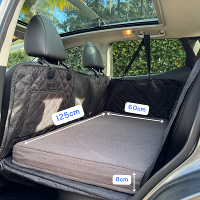 Orthopedic Dog Car Bed (Dark) - DOG GO