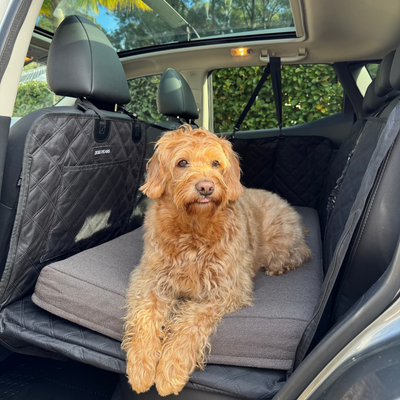 Orthopedic Dog Car Bed (Dark) - DOG GO