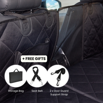 Car Seat Cover & Backseat Extender (Full Cover | Hammock Style)
